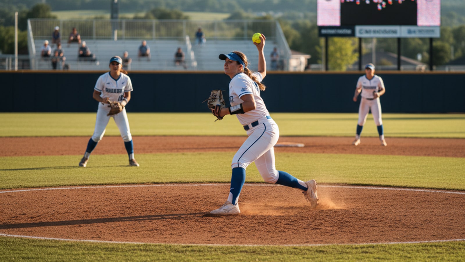 How fast do D1 softball pitchers throw?