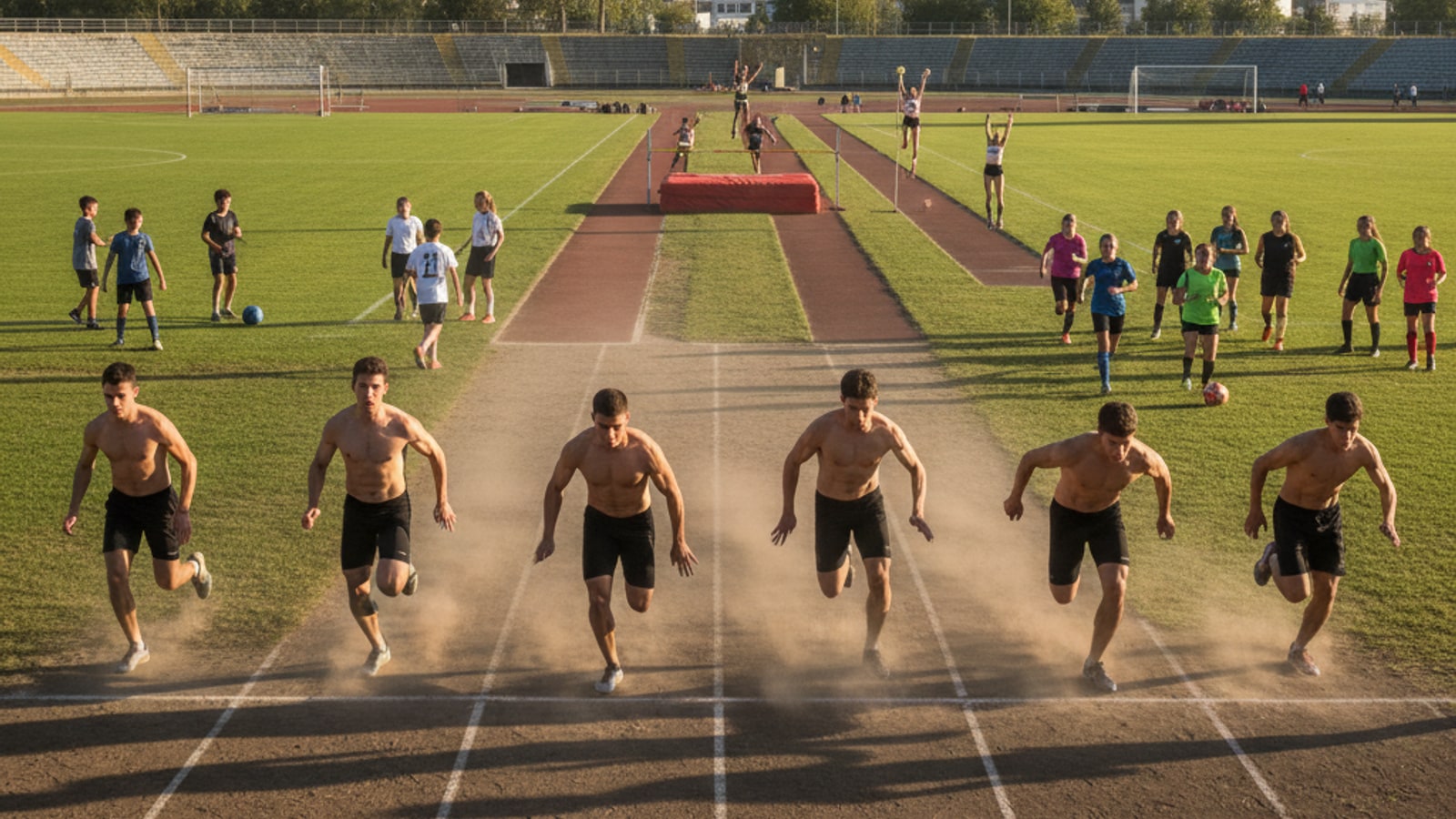 Are males better than females at sports?