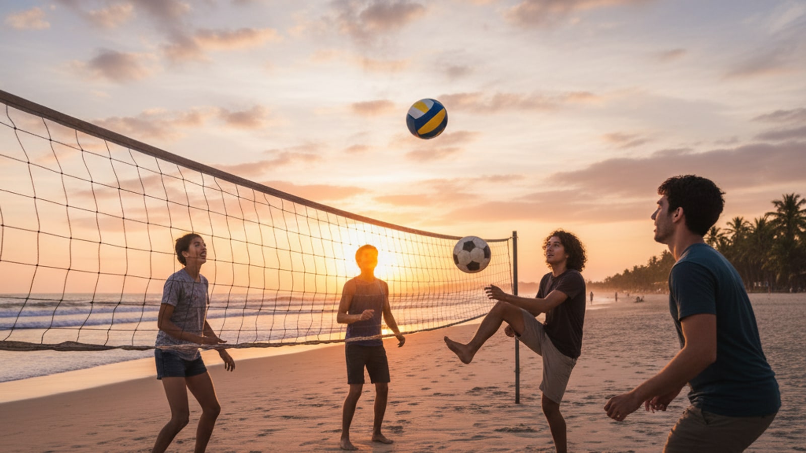 Can you play volleyball with a volleyball?