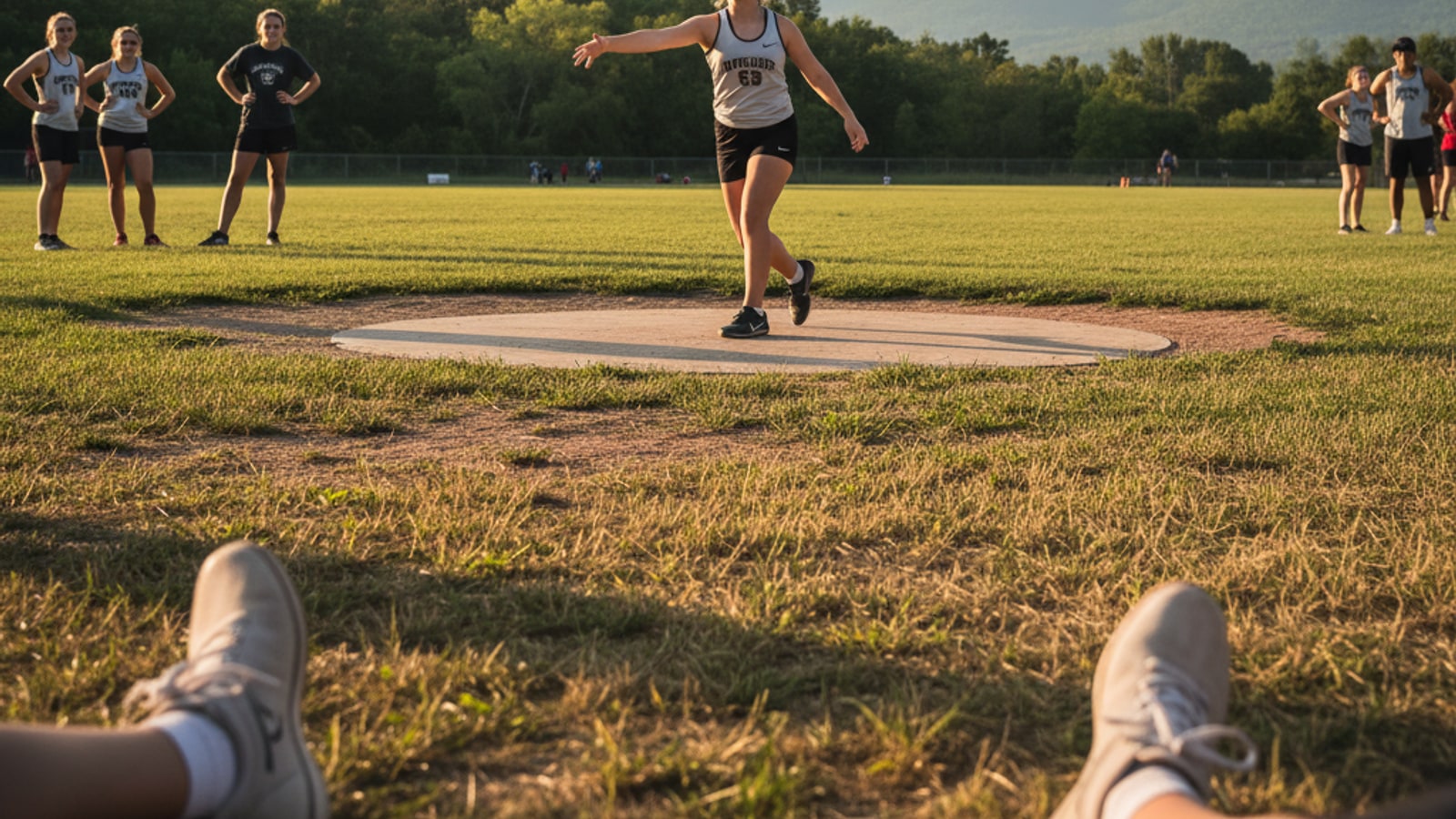 Do you need to be big to throw a discus?