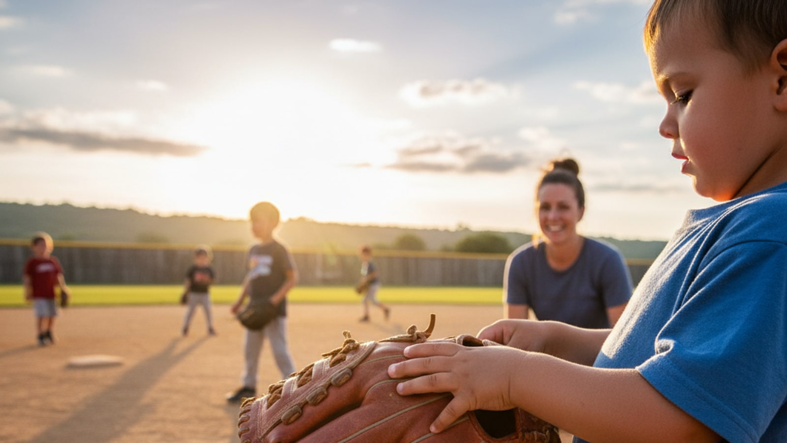 How old do you have to be to wear a baseball glove?