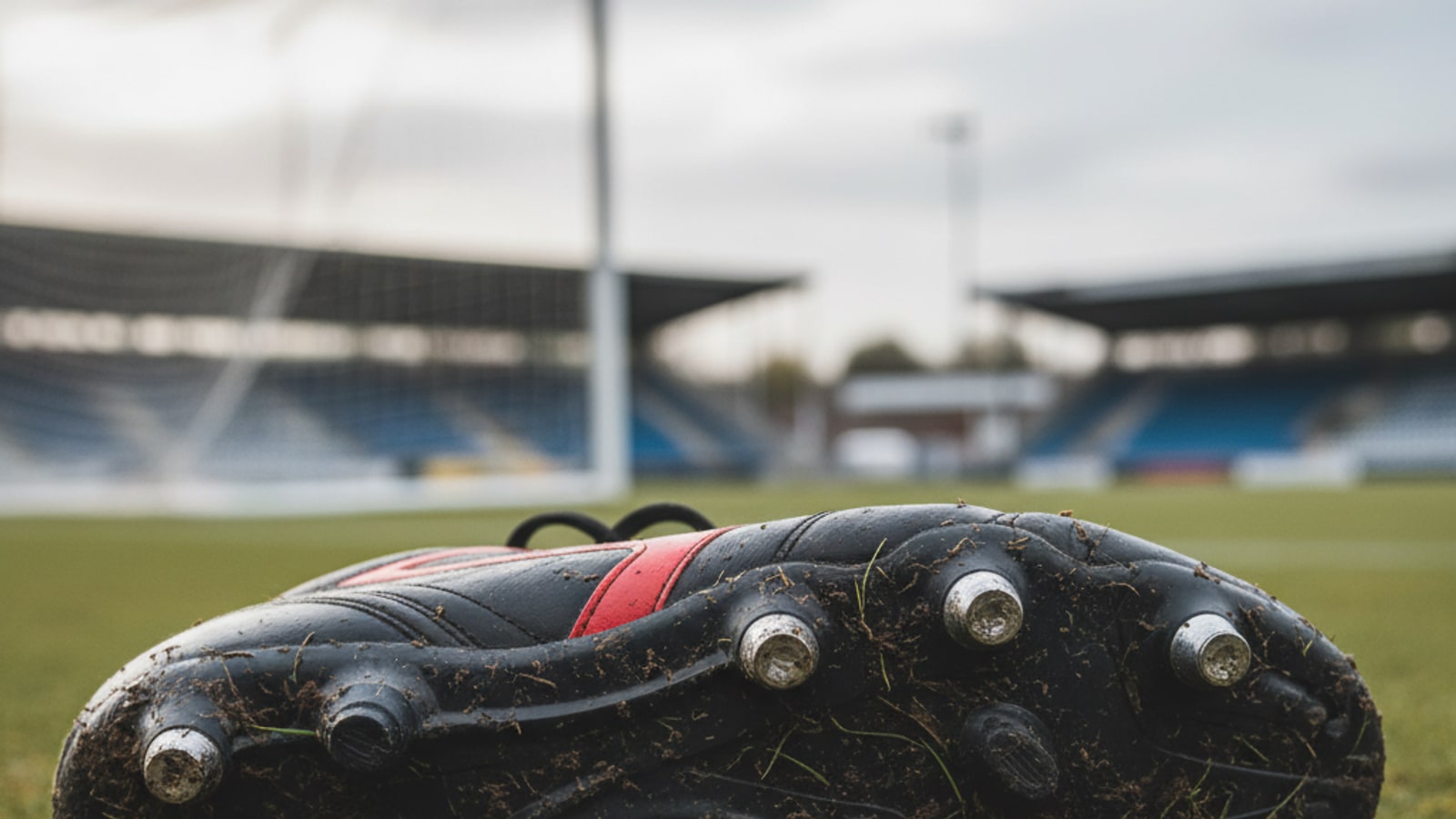 What are football studs made from?