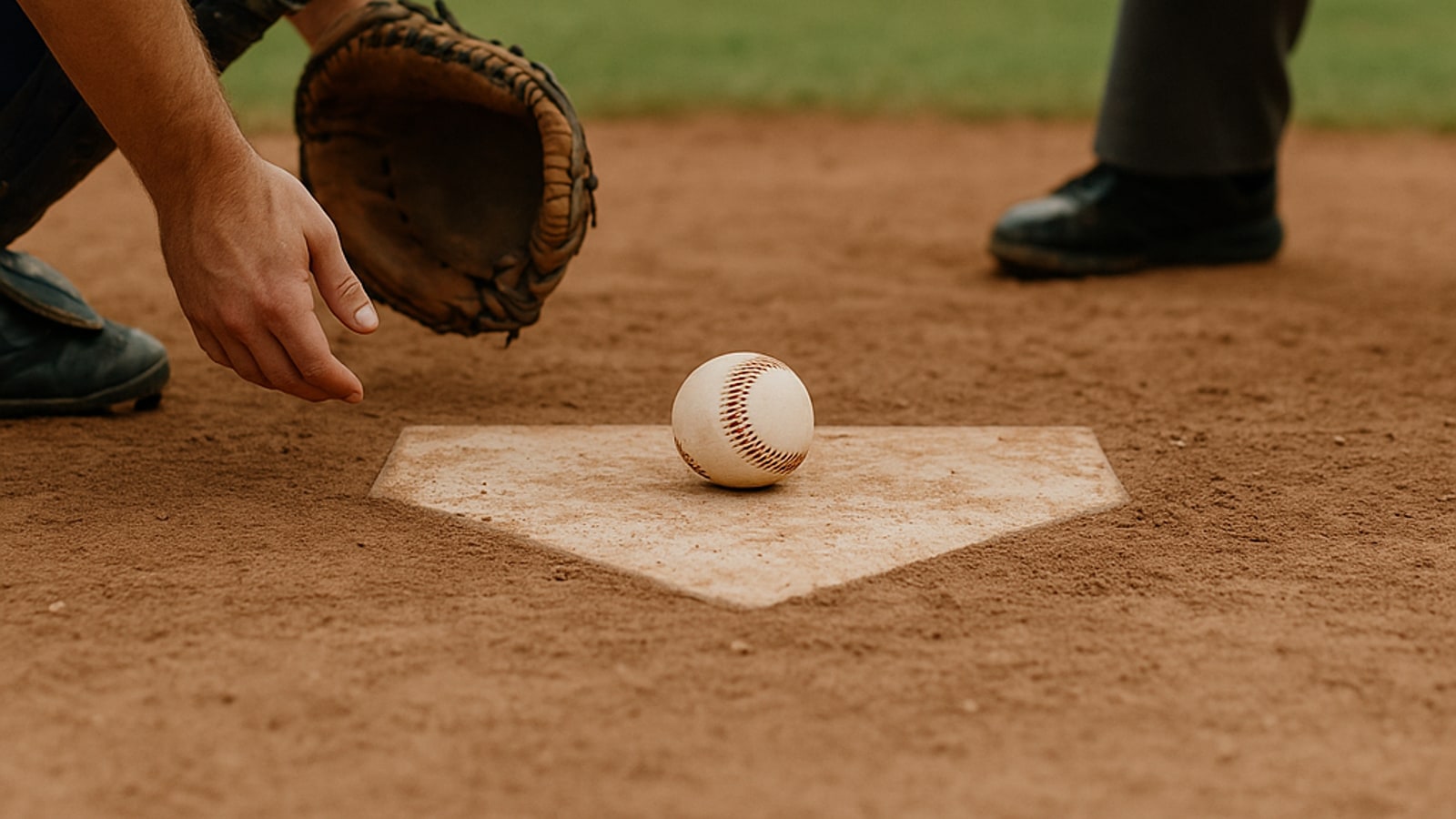 When is a fair ball ruled a foul ball?