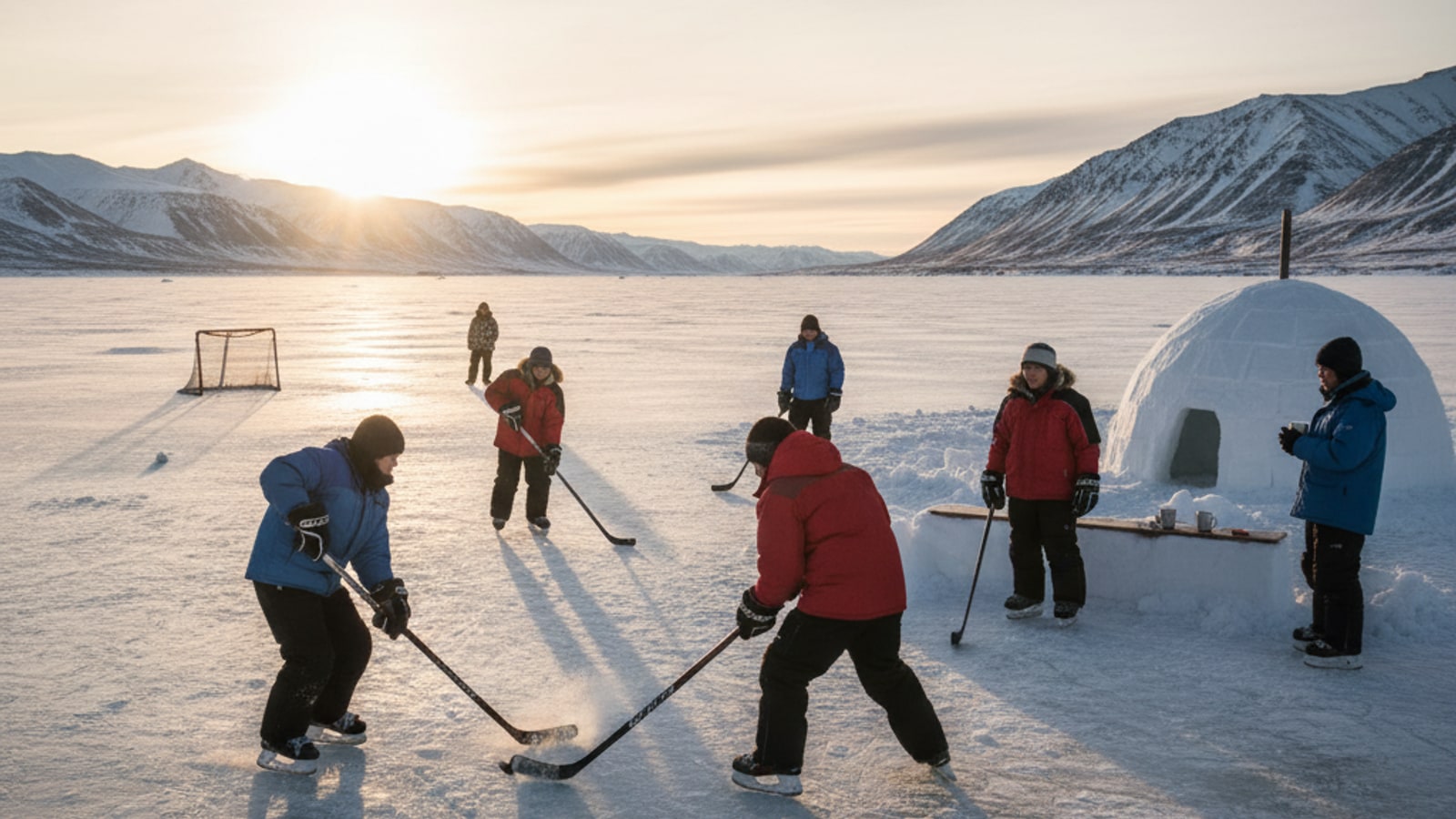 Does Nunavut have a hockey team?