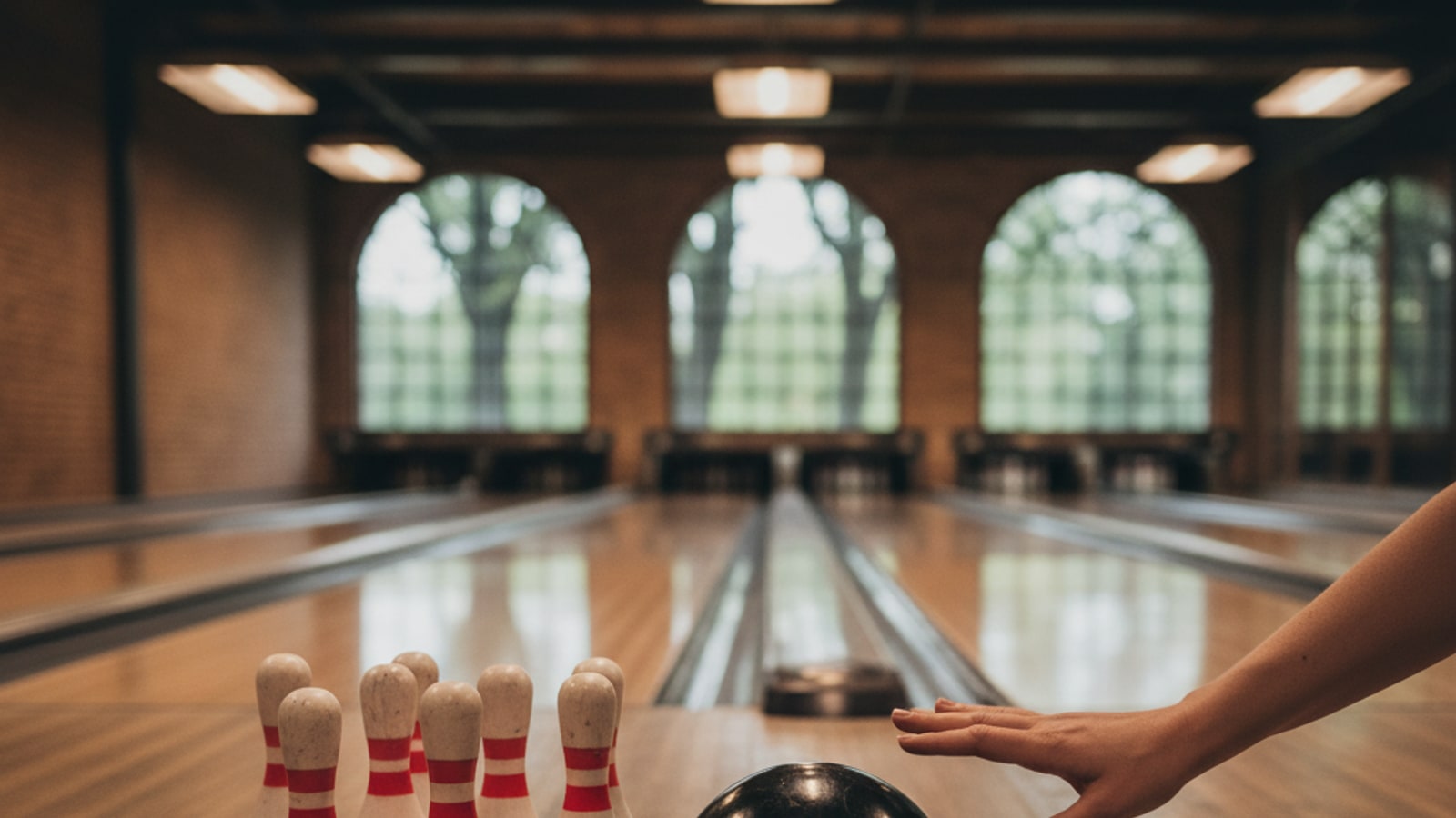 How big is a 10-pin bowling ball?