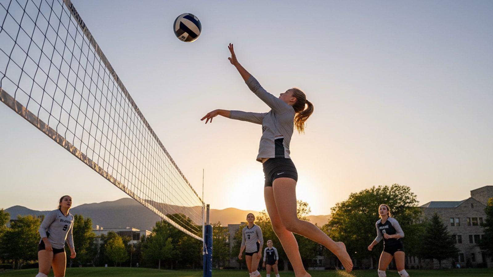 How tall is the shortest college volleyball player?