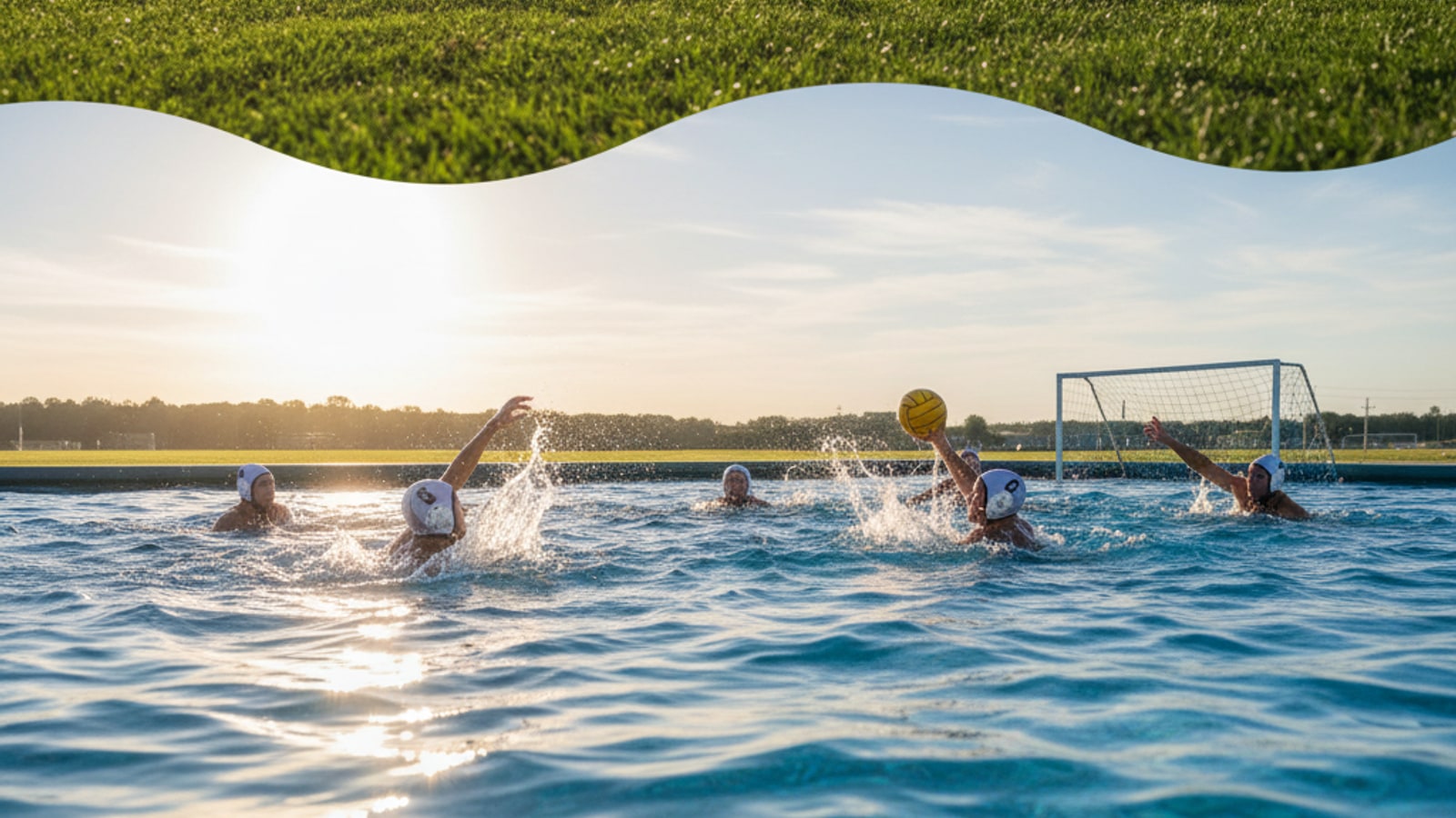 How are water polo and soccer similar?
