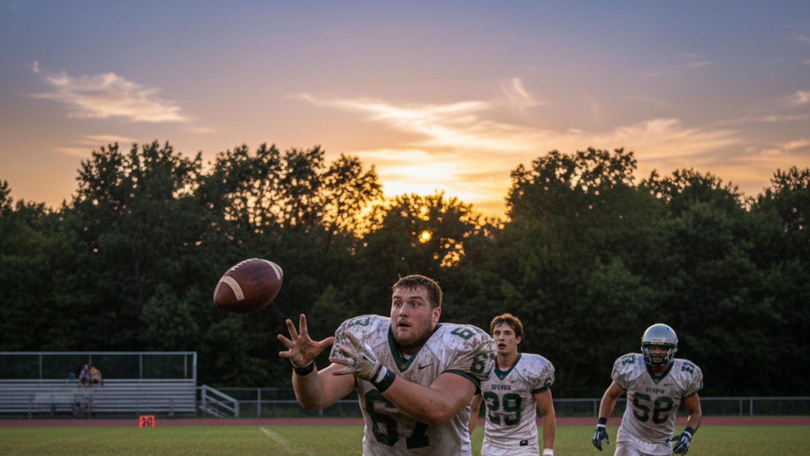 Can the center catch a pass?