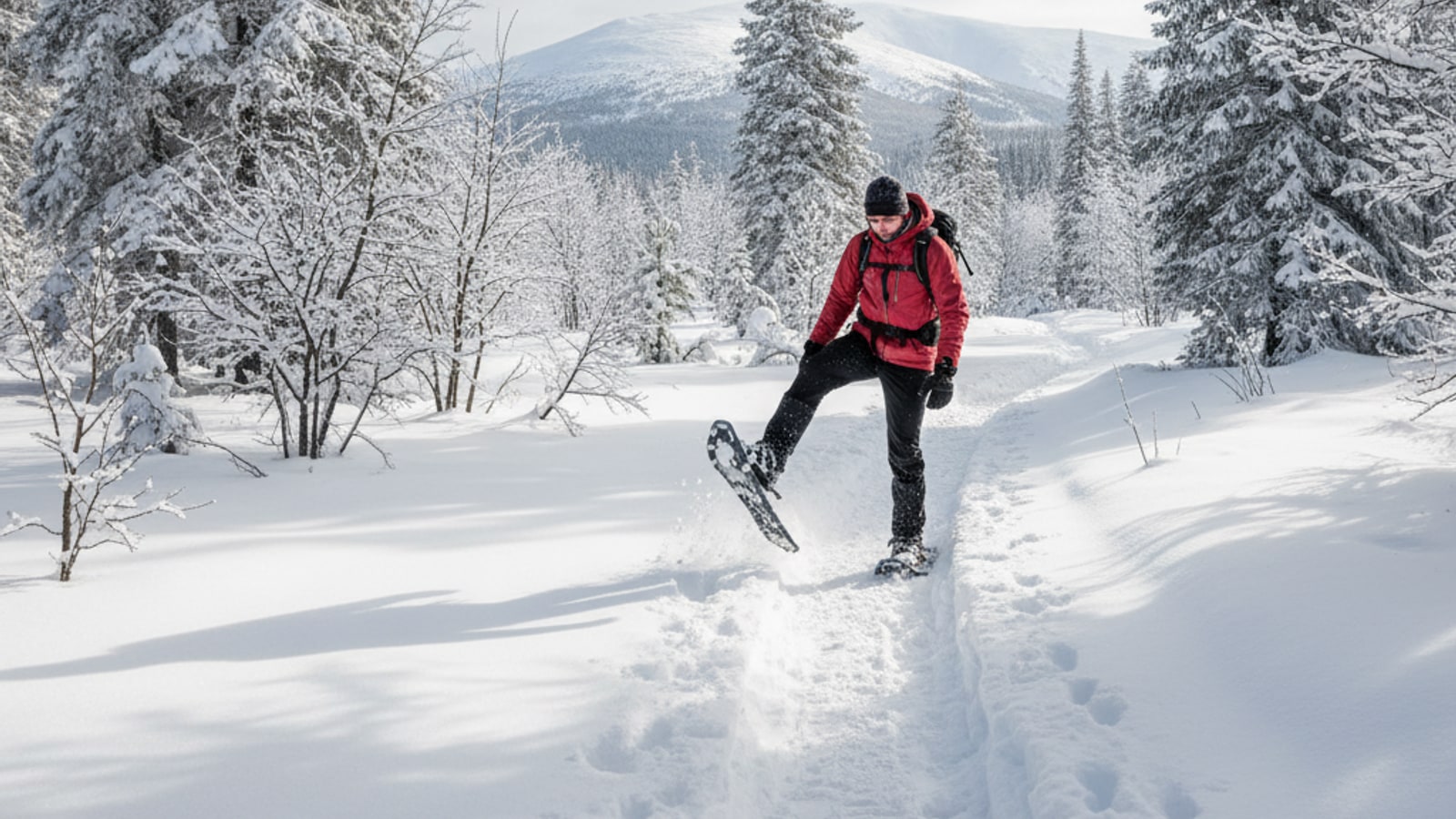 Are snowshoes hard to walk in?