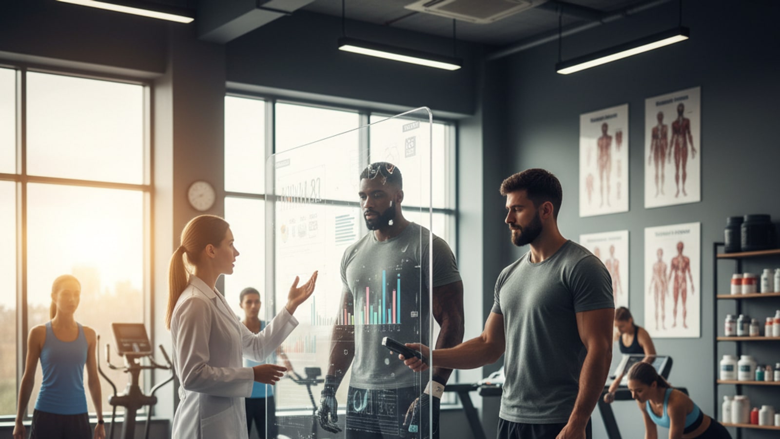 How would professional athletes use body composition analysis?