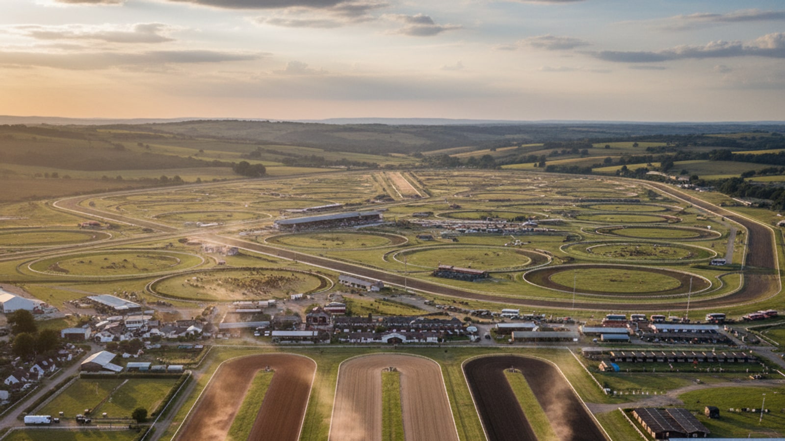 How many horse race tracks are there?