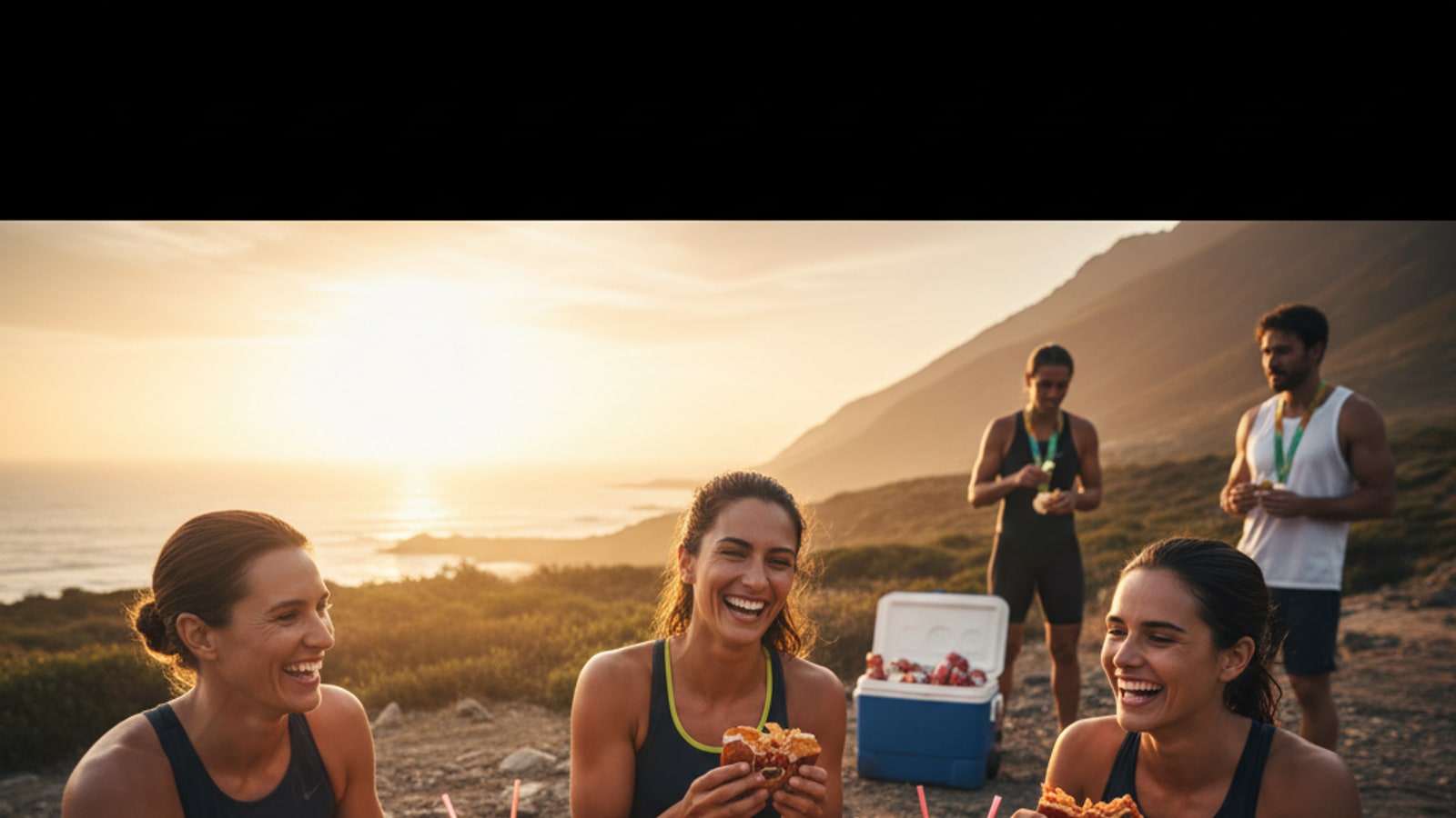 Do athletes eat junk food?
