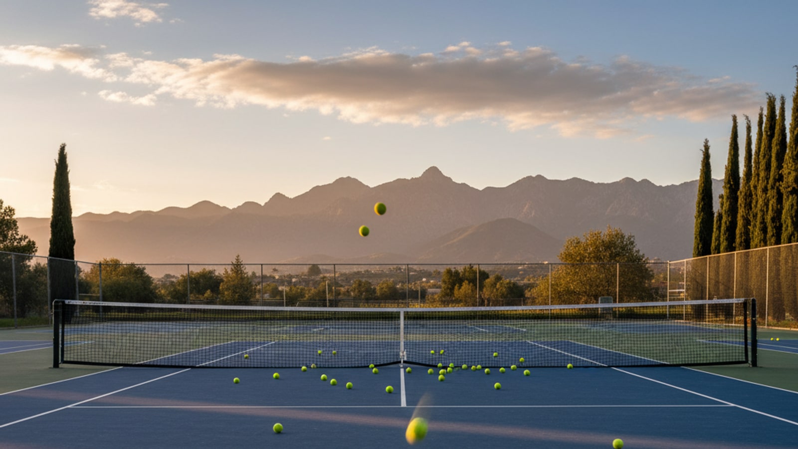 Are tennis courts faster?