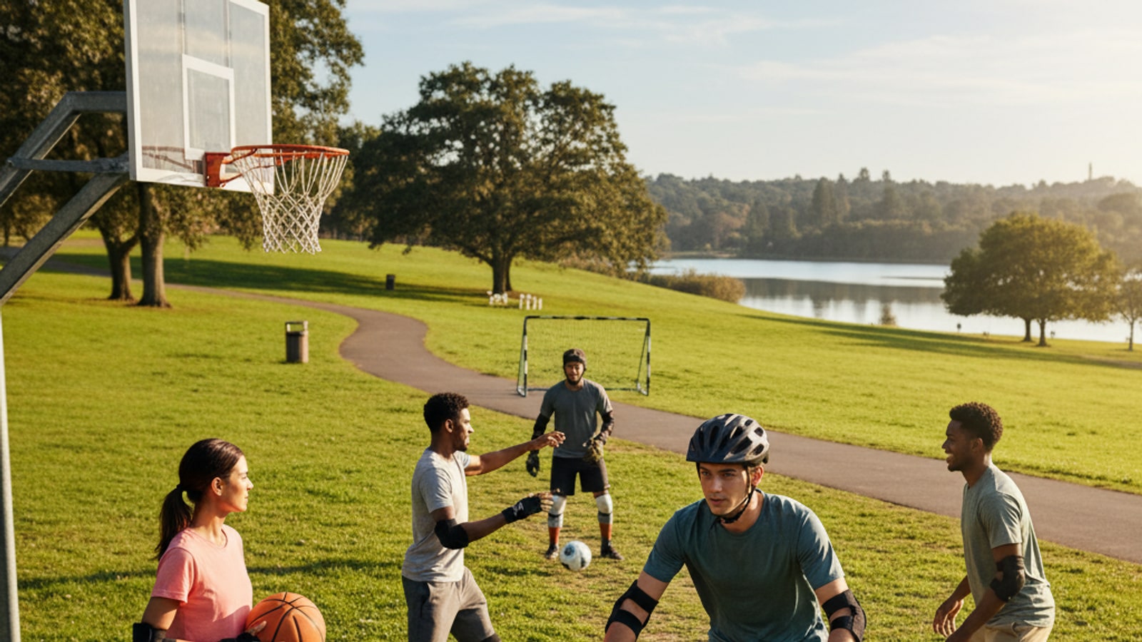 What are the safety measures while doing sporting activities?