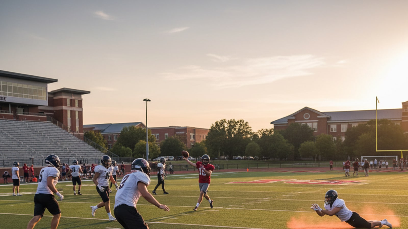 What kind of football does Lamar University play?