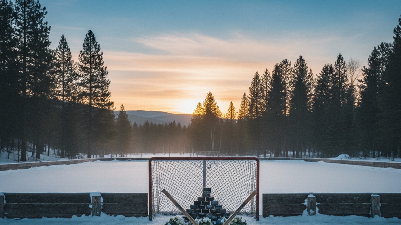 What famous hockey player died recently?