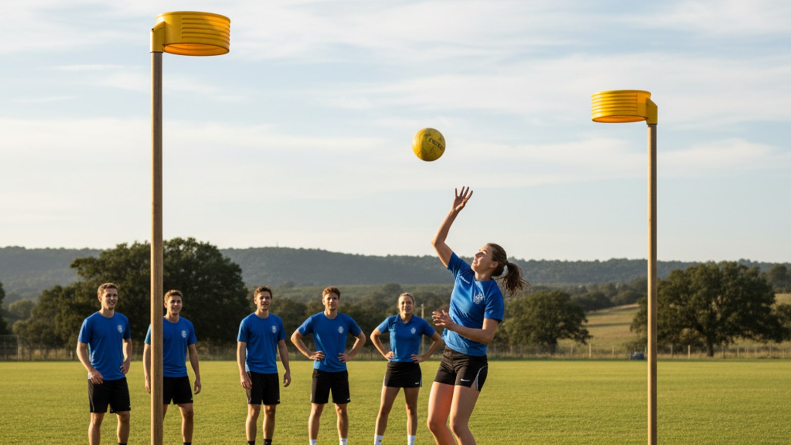 Can you throw the ball to yourself in korfball?