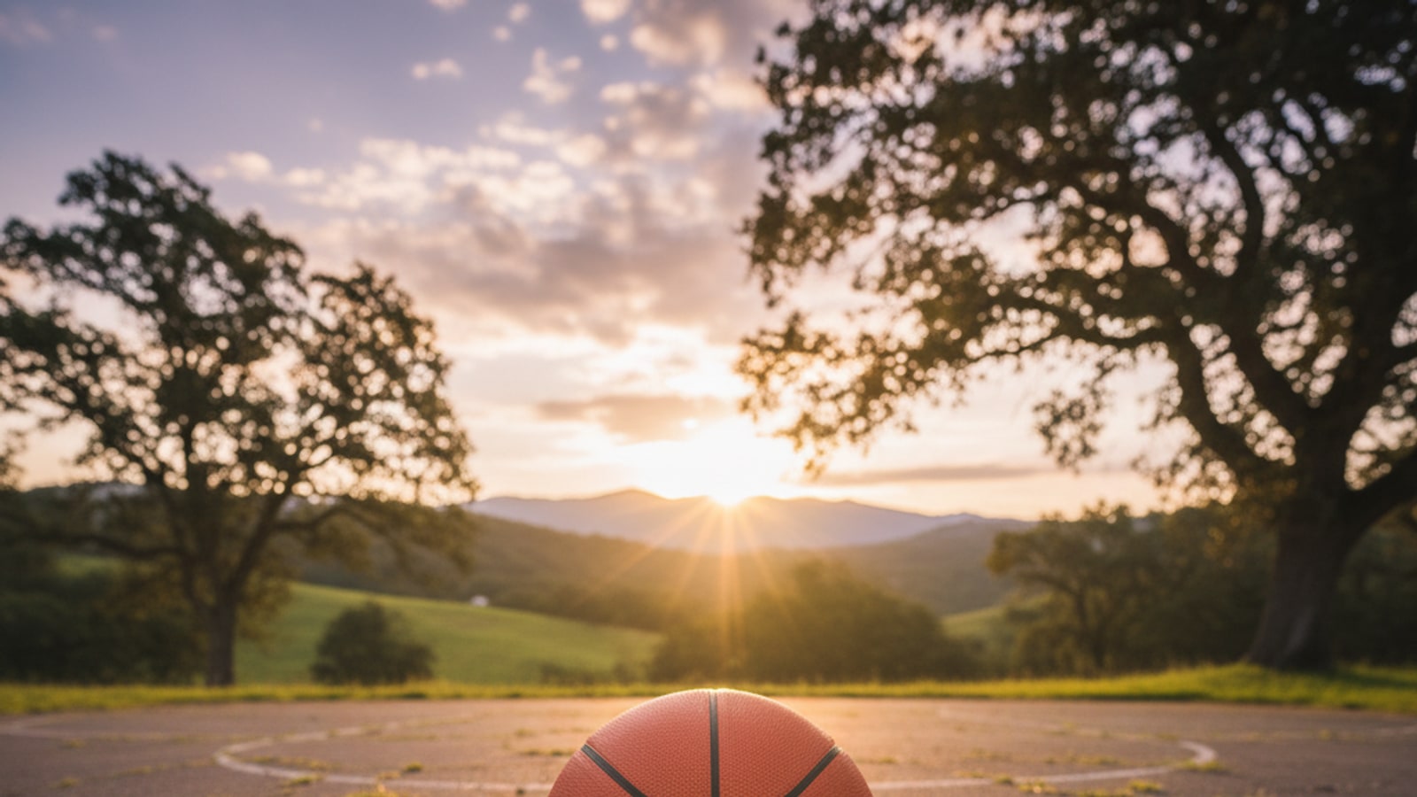 What is the radius of a standard basketball?