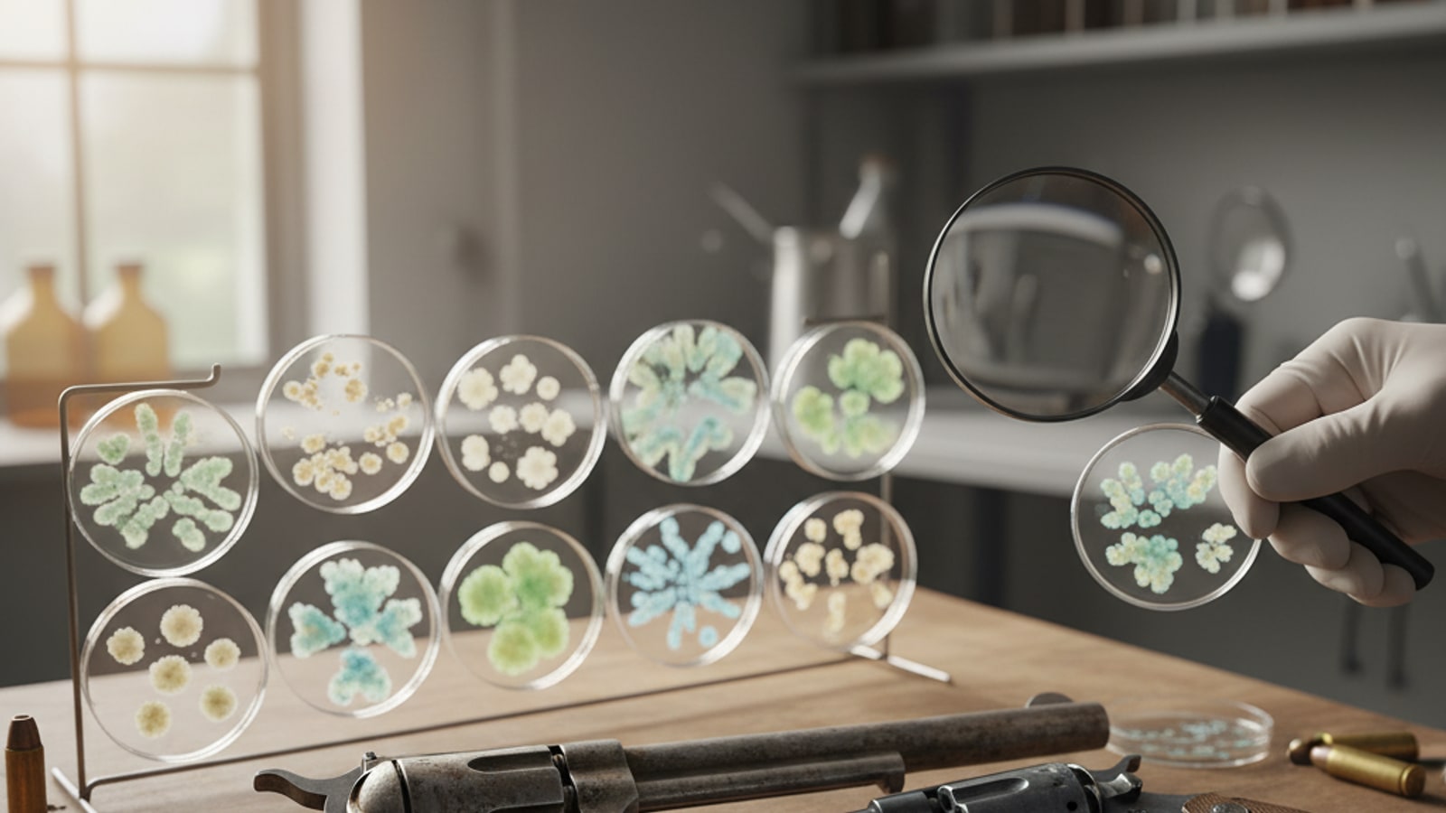 What kind of revolver does the police have? The 12 Most Unwanted Bacteria?