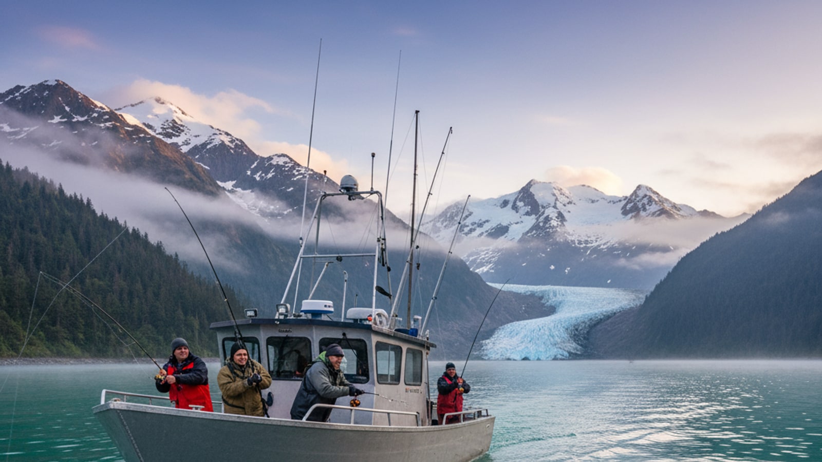 What was the experience of fishing Unlimited in Alaska like?