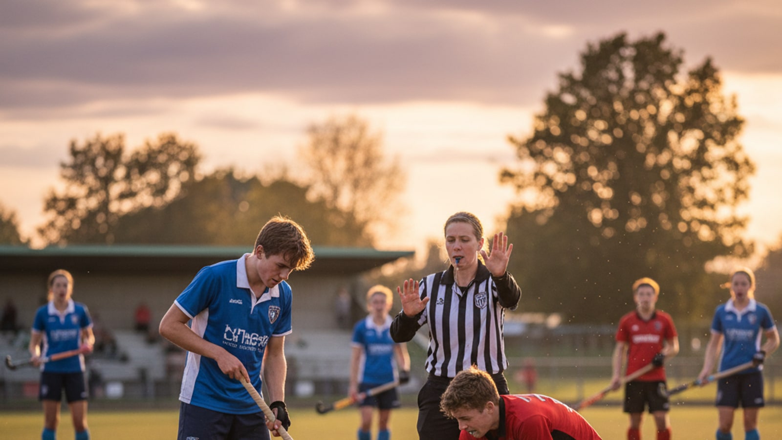 What are the main punishments in field hockey?