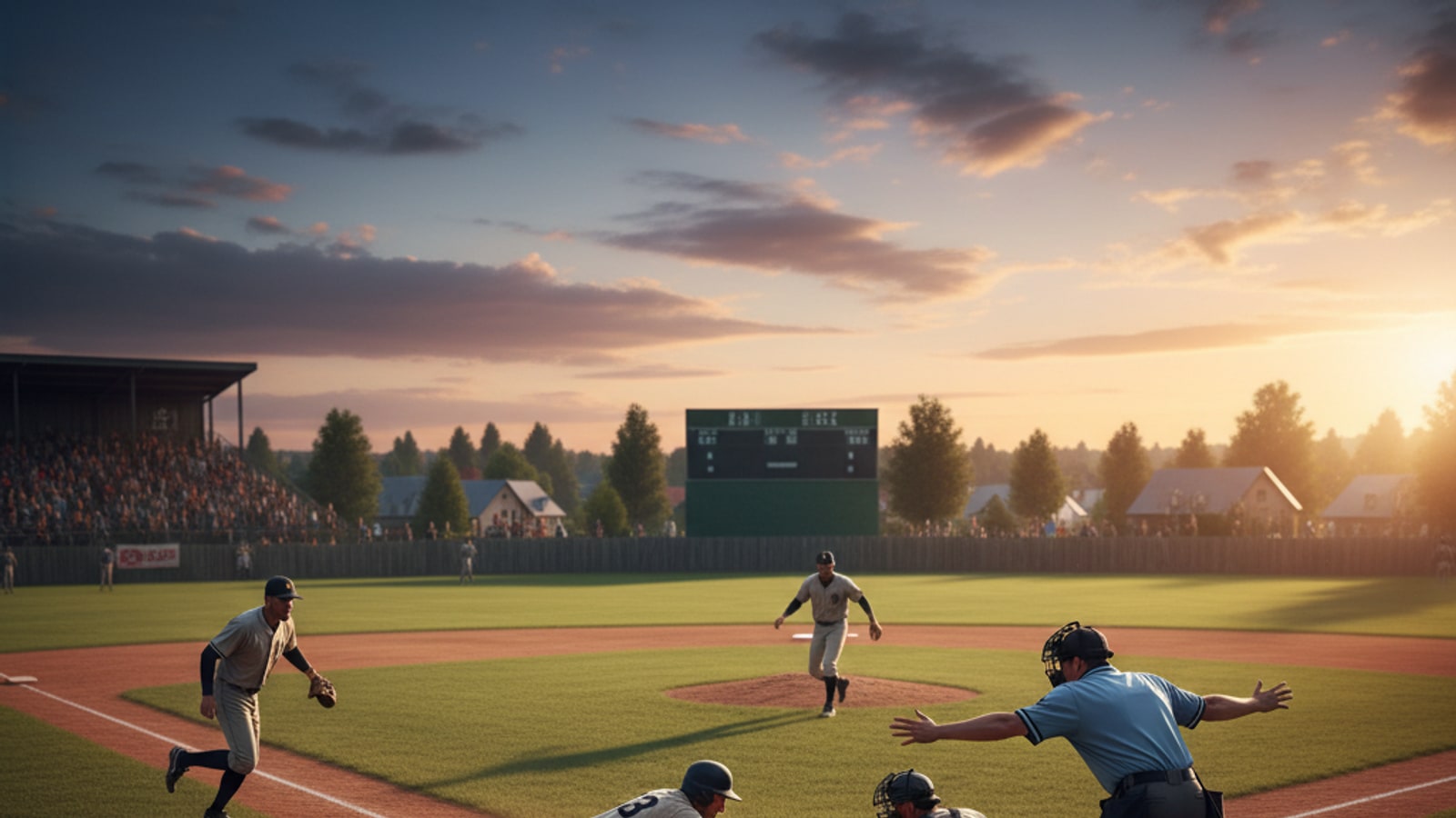 What is it called when you get a point in baseball?