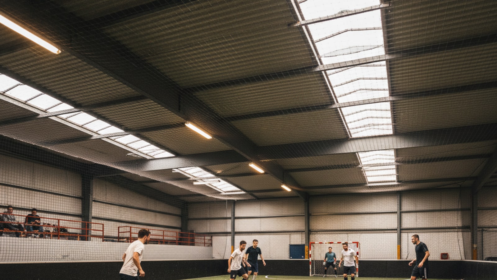 Can football be played inside?
