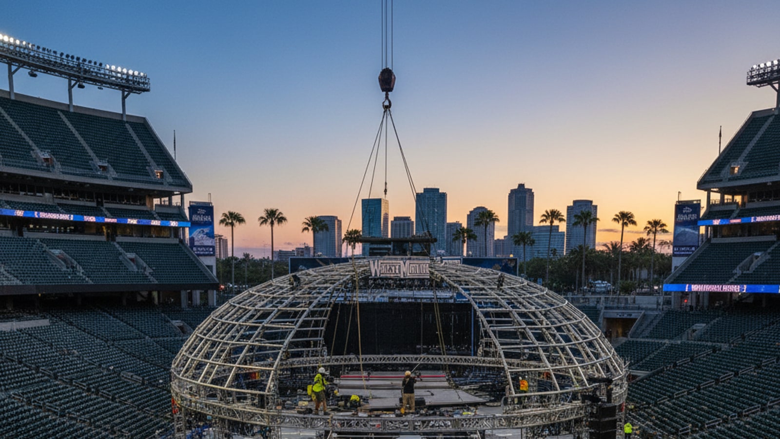 Is WrestleMania 37 pre-recorded?