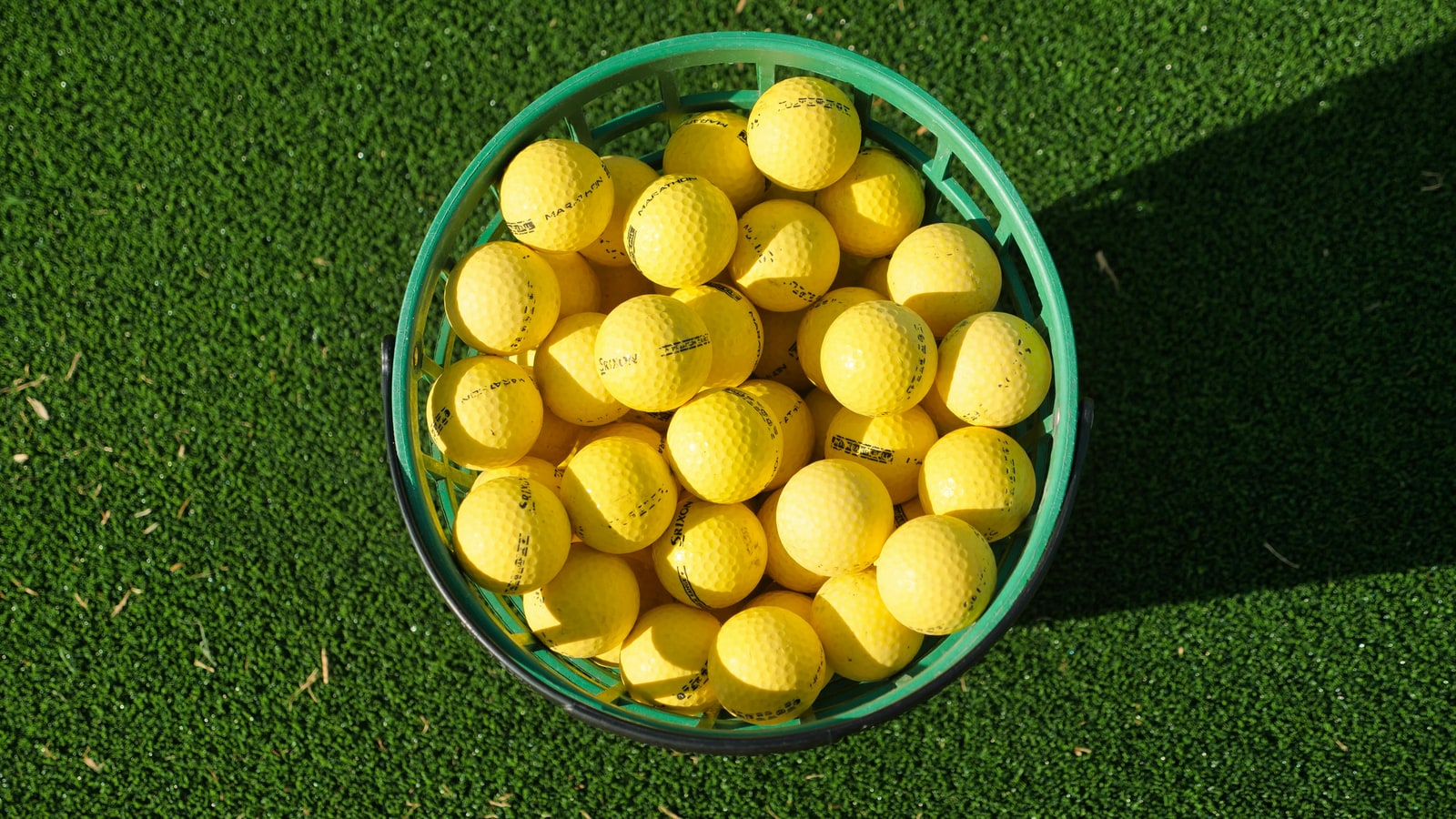 Why don't range balls go as far as?