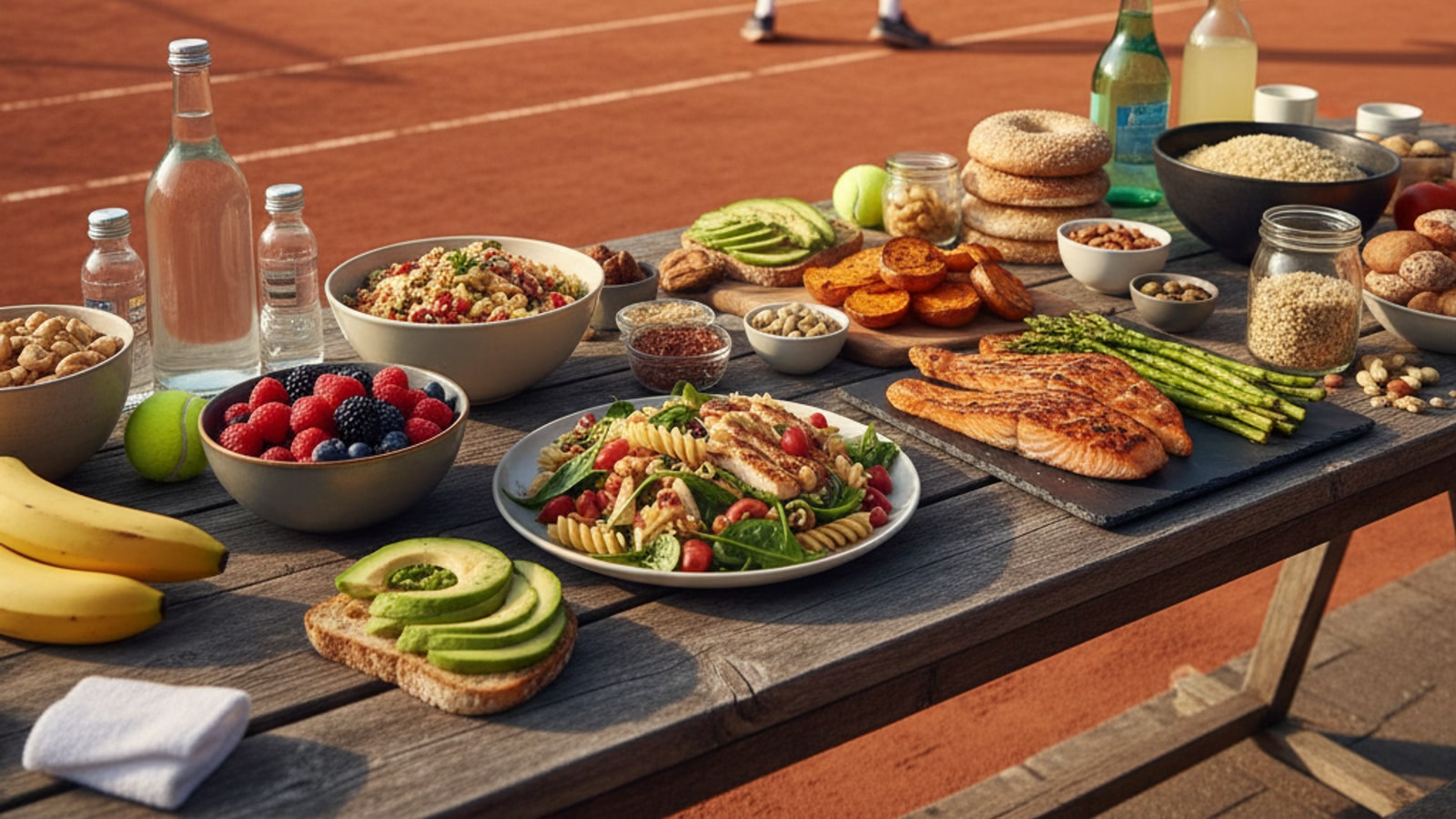 What are the best foods for tennis players?