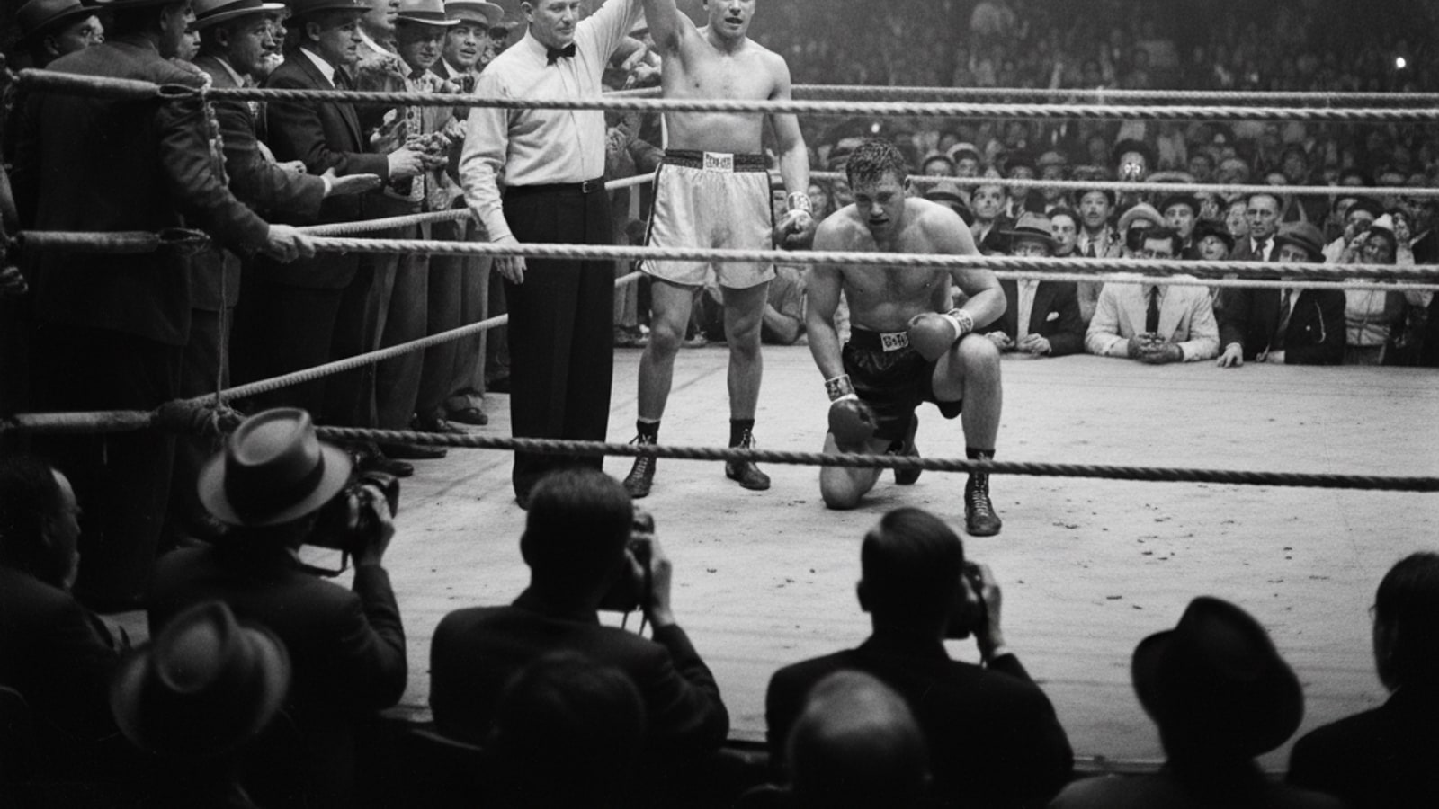 How many rounds did Cassius Clay fight with Liston?