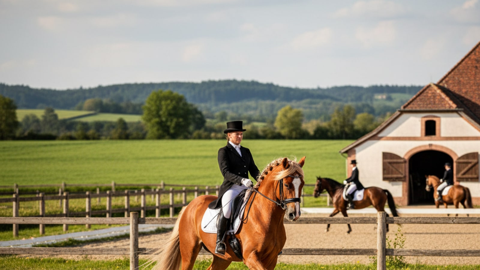 Are Dutch harness horses good for dressage?