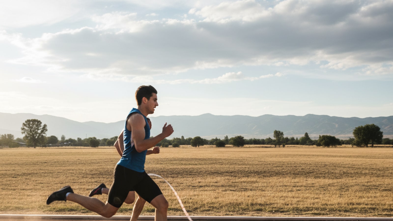 How fast can a person run in feet per second?