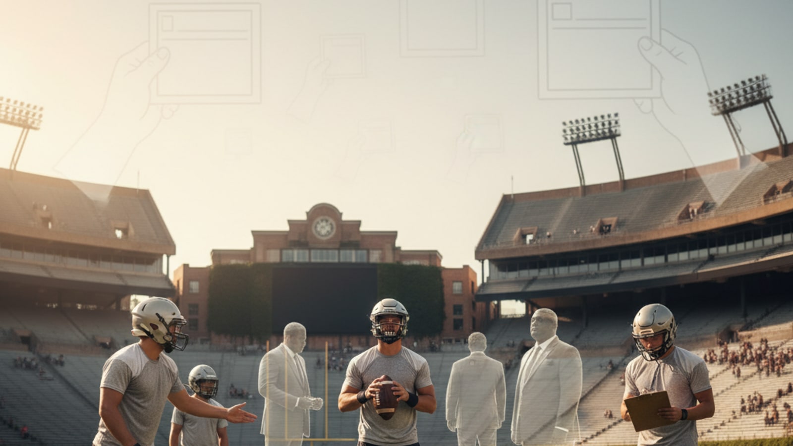 Can NFL players play college football?