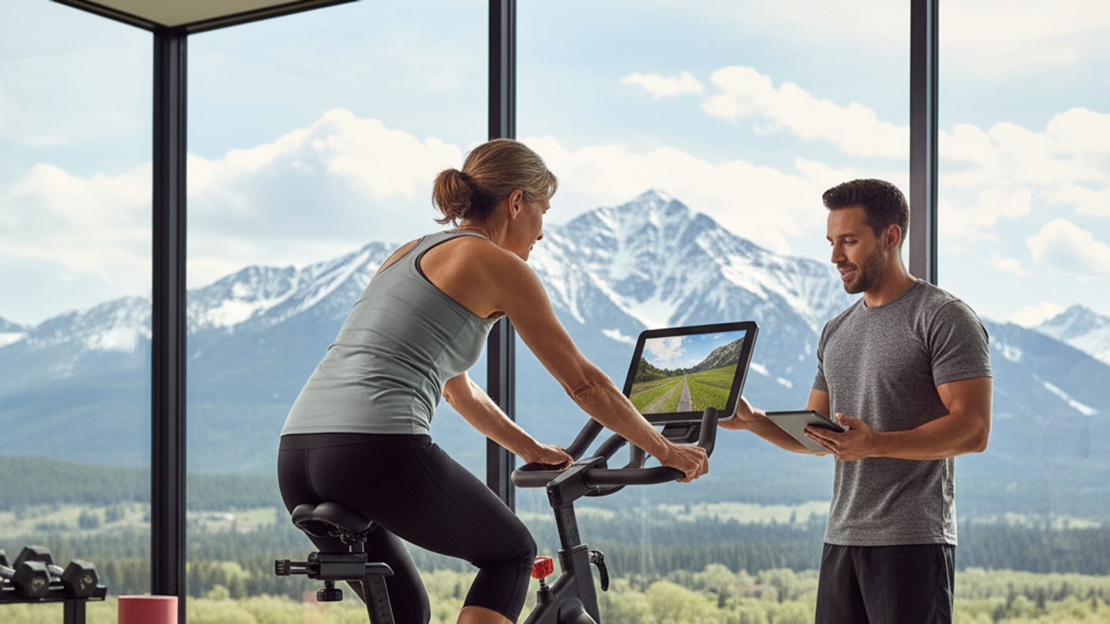 Do you change gears on a bike trainer?