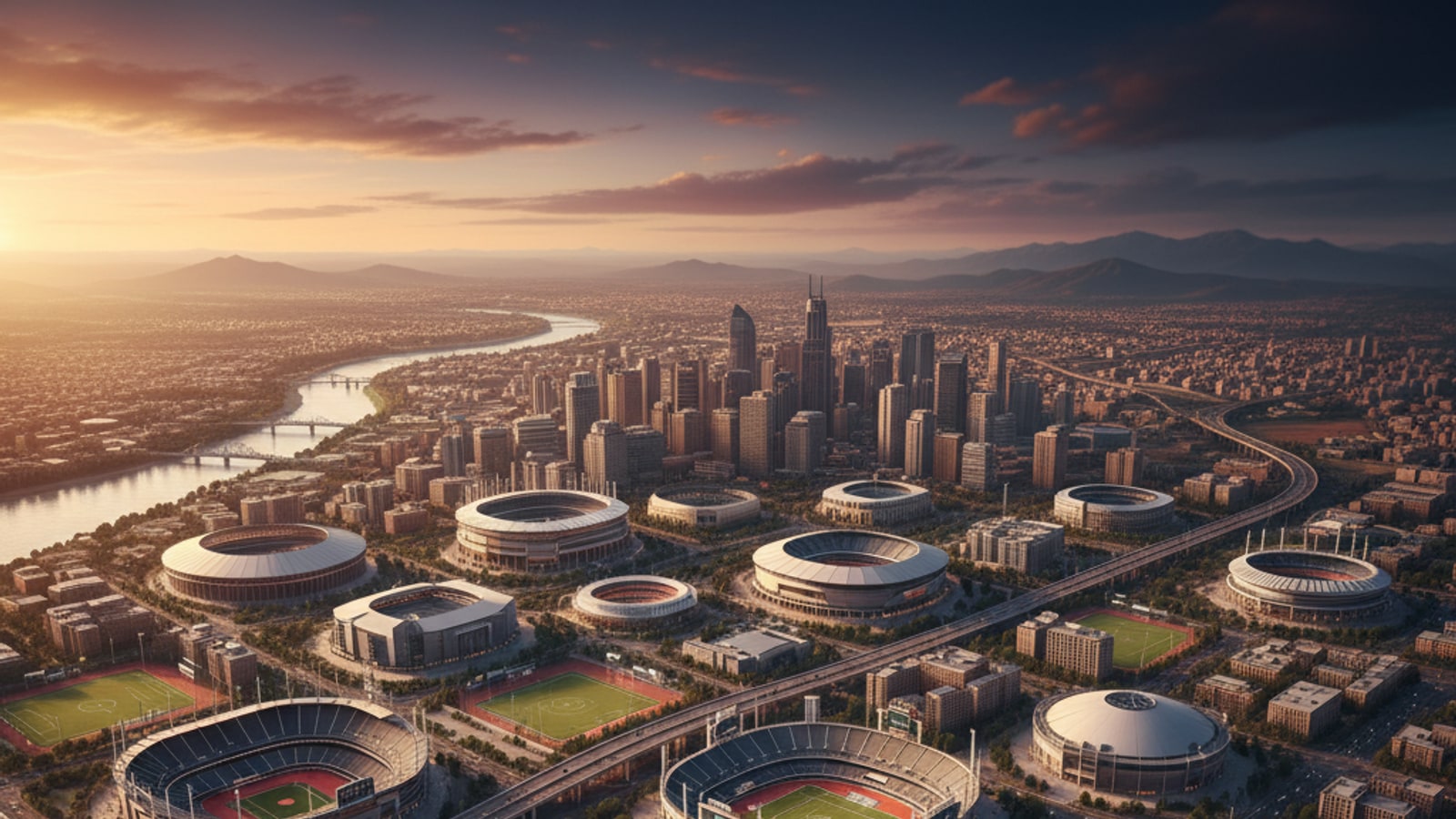 How many major sports leagues are there in the US?