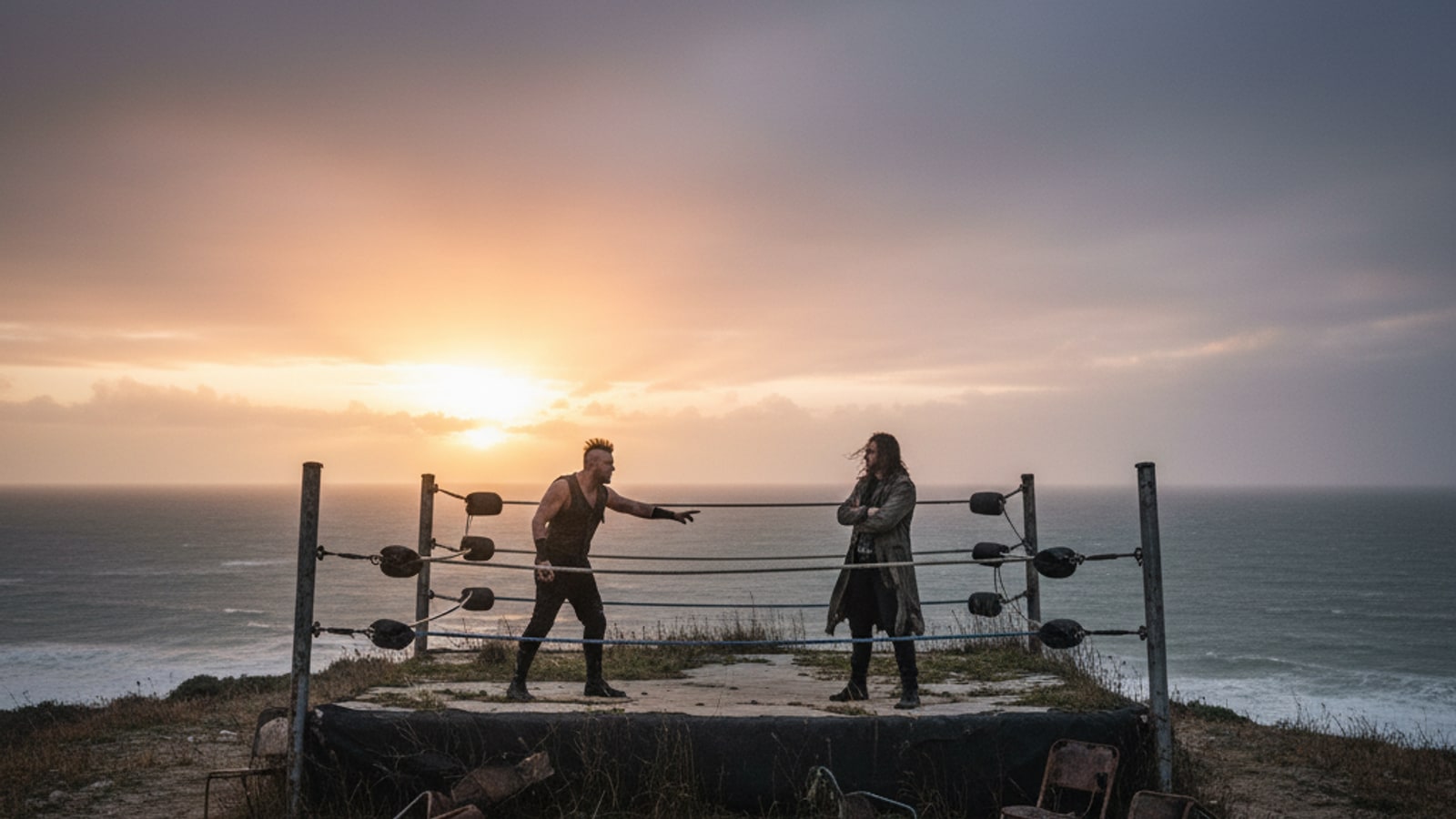 What was the feud between CM Punk and Raven?