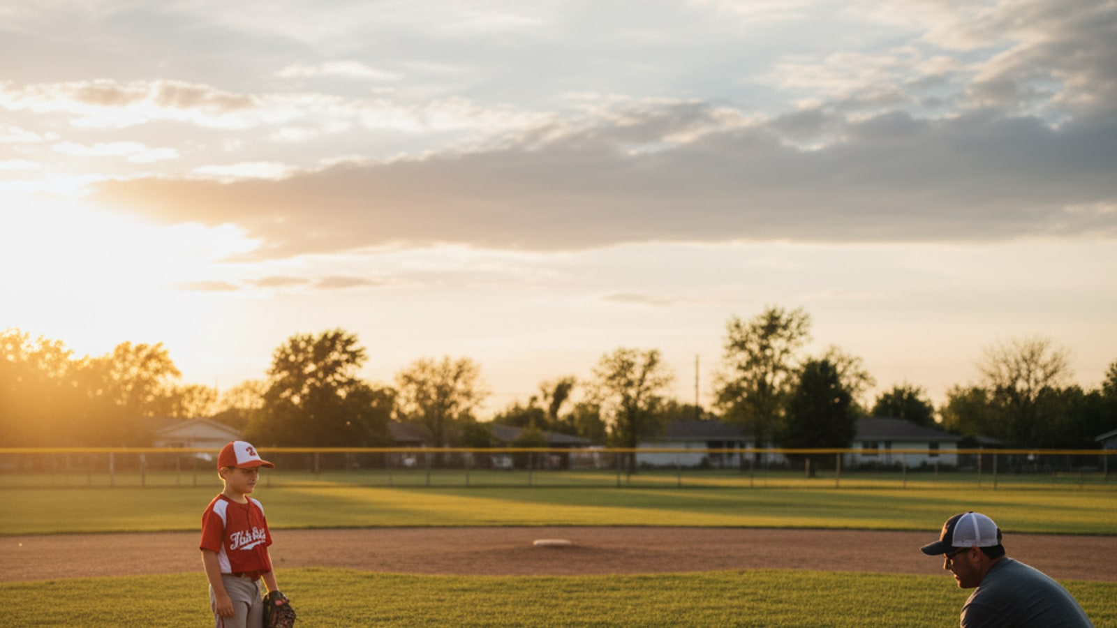How is the pitching distance measured in Little League?
