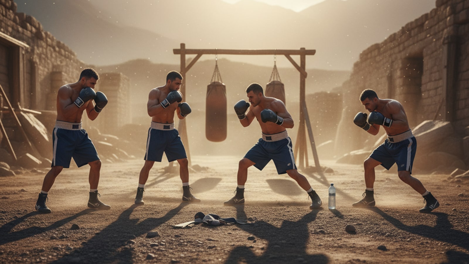 What are the four styles of boxing?