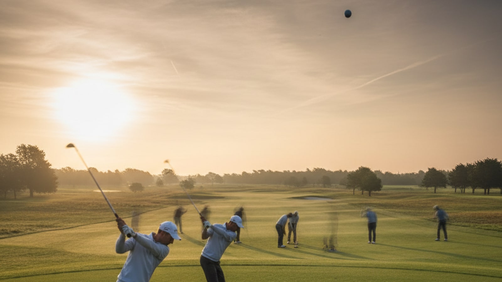How many steps does it take to play golf?