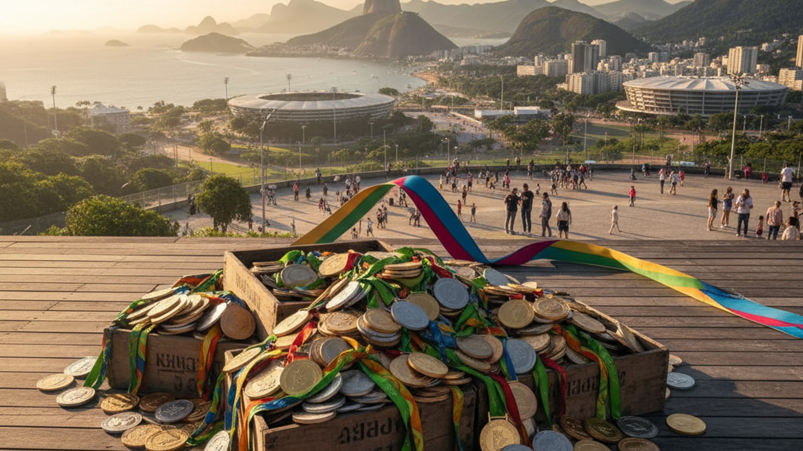 How many medals have been won at the Rio Olympics?