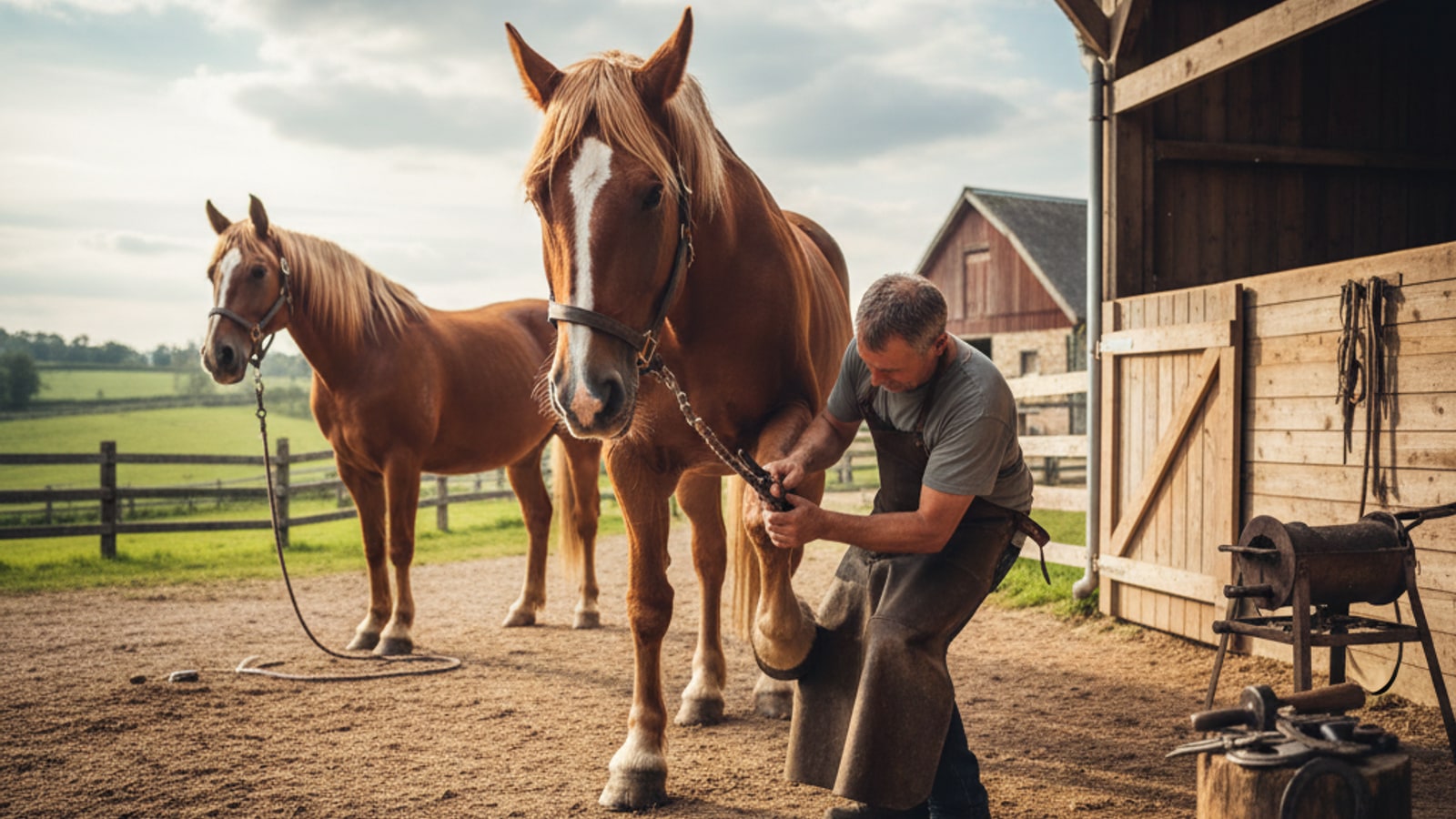 Does hoof trimming hurt the horse?