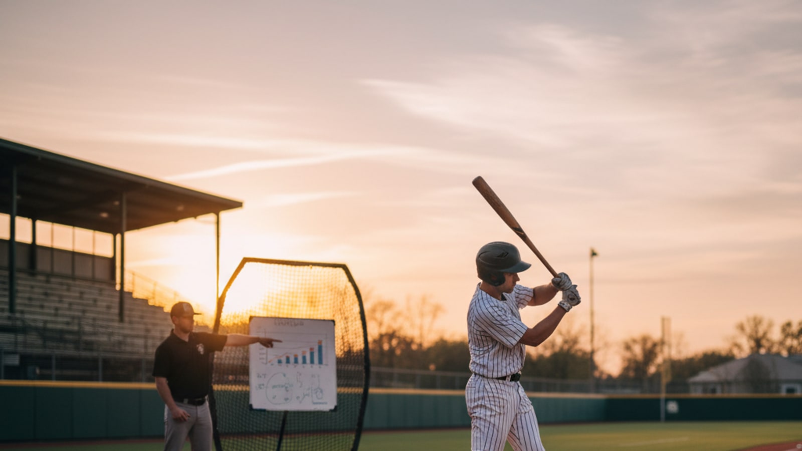 What is the formula to calculate batting average in baseball?