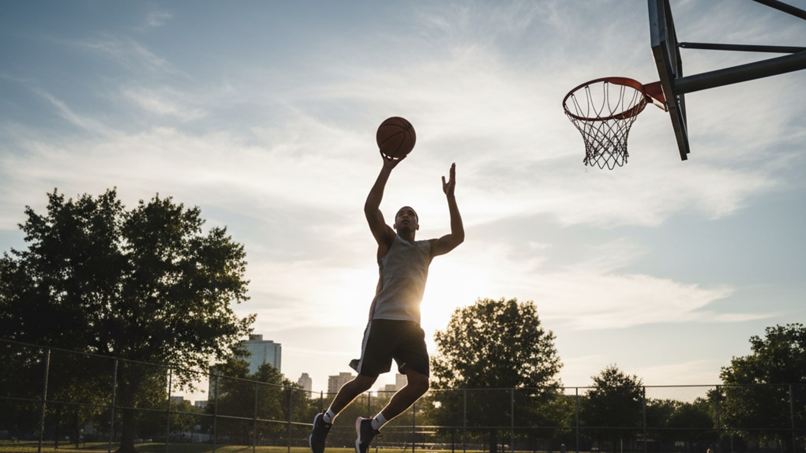 What does it mean to make a jump shot in basketball?