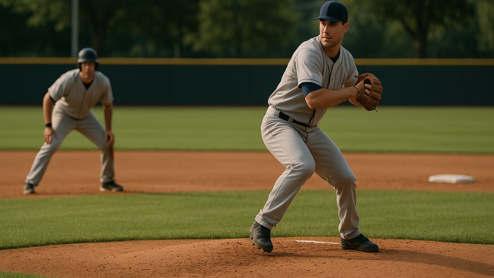 When does a pitcher get charged with an unearned run?