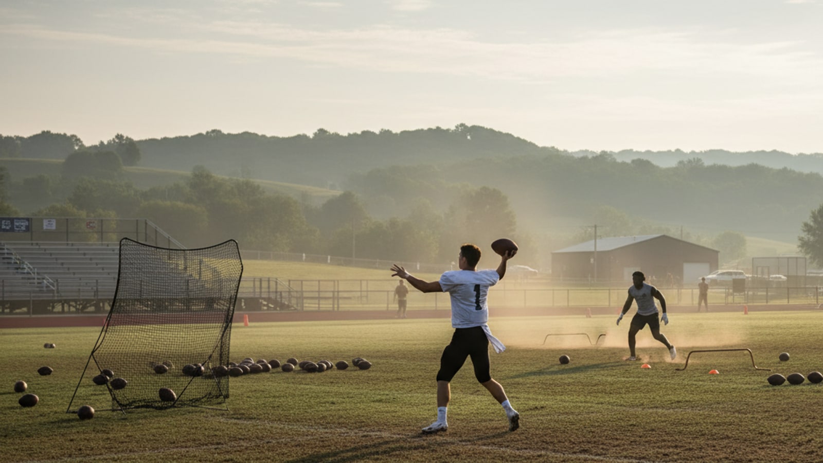 What does consistency mean for a football player?