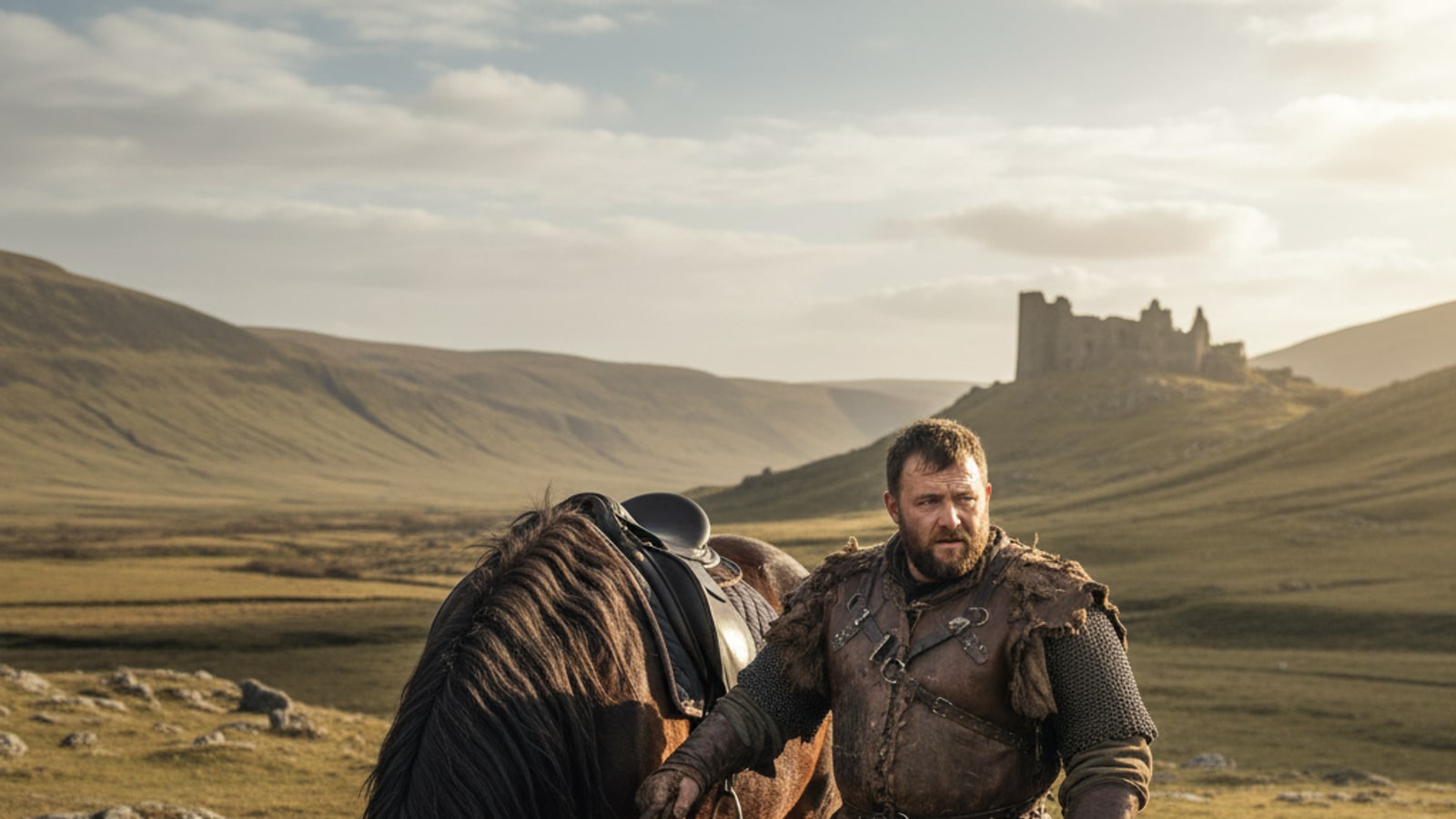 Can your housecarl ride a horse?