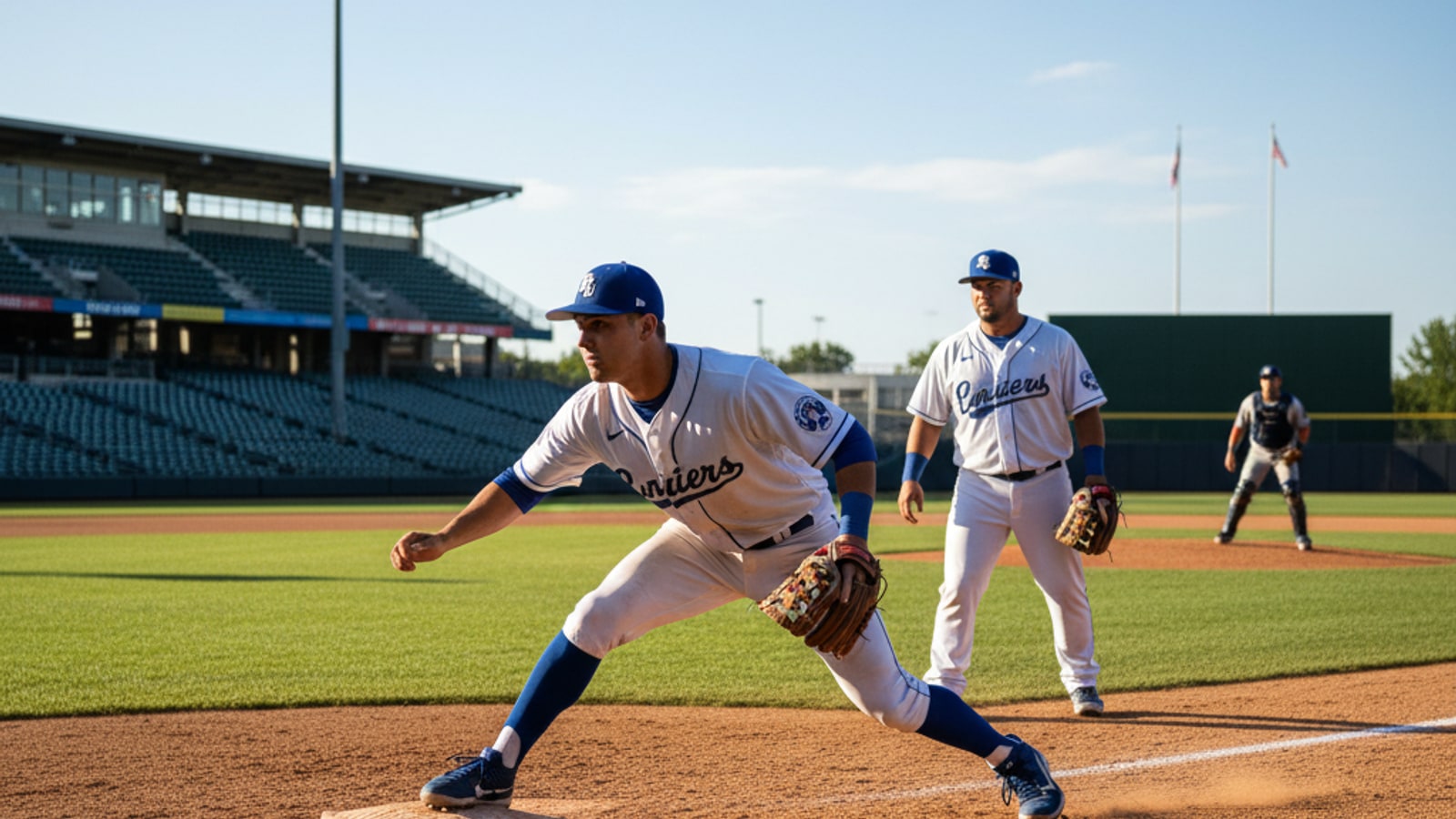 How to take a lead from first base?