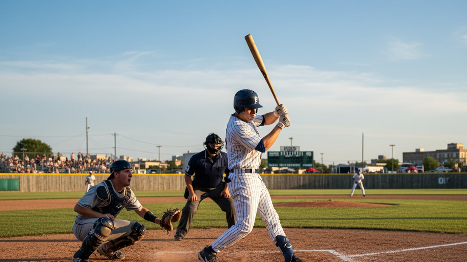 Is a batter out if he steps on the plate?