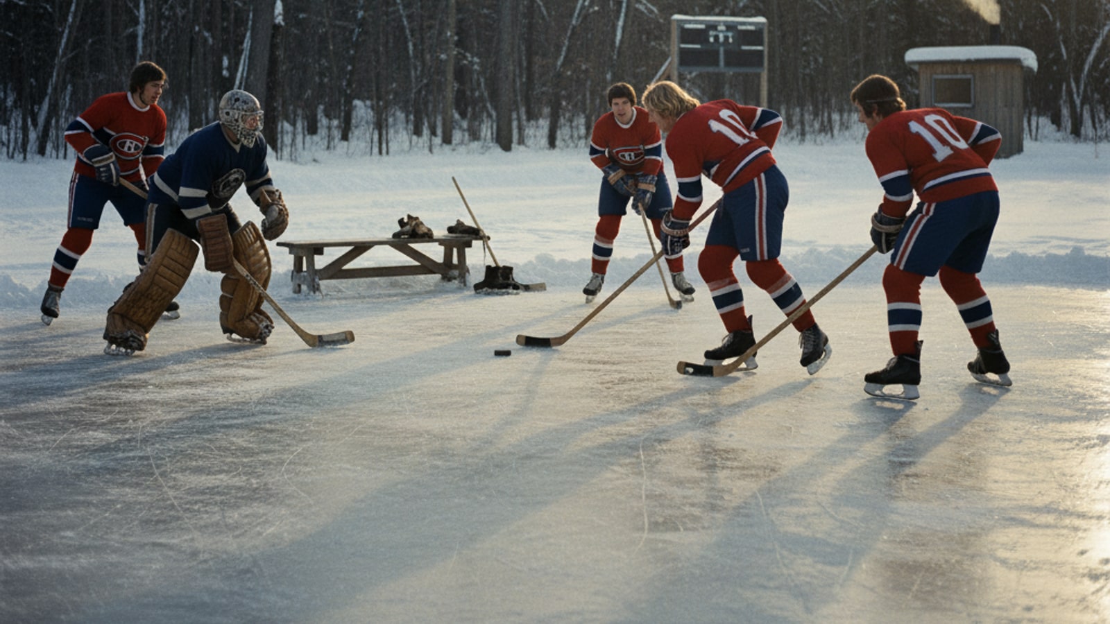 When did Guy Lafleur play for the Montreal Canadiens?